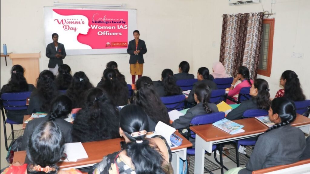 Ignite IAS Academy Shines Light on Challenges Faced by Women in Public Service and Politics on International Womens Day 2024 - National - PNN Digital Ignite IAS Academy Shines Light on Challenges Faced by Women in Public Service and Politics on International Womens Day 2024 - Hyderabad (Telangana) , March 9: Ignite IAS Academy, a leading institution renowned for its commitment to excellence in civil services coaching, hosted a pioneering unique conference on the occasion of International Women's Day. The conference, titled "Breaking Barriers: Empowering Women in Public Service and Politics," brought together distinguished academics, seasoned administrators, passionate students, and eminent leaders to address the multifaceted challenges hindering the progress of women in the fields of public service and politics. - PNN Digital
